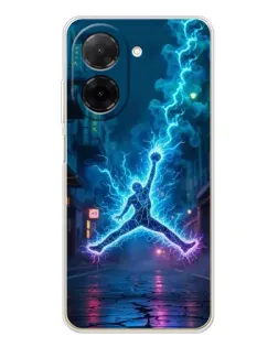 Чехол для Xiaomi Poco C71 с картинкой «Jordan Gold Jumpman» Чехол для Xiaomi Poco C71 с картинкой «Jordan Gold Jumpman»