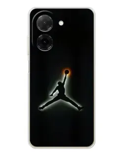 Чехол для Xiaomi Poco C71 с картинкой «Jordan Gradient Logo» Чехол для Xiaomi Poco C71 с картинкой «Jordan Gradient Logo»