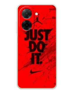 Чехол для Xiaomi Poco C71 с картинкой «Nike Just Do It» Чехол для Xiaomi Poco C71 с картинкой «Nike Just Do It»
