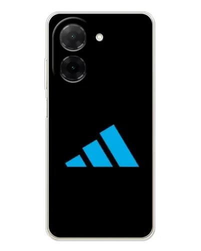 Чехол для Xiaomi Poco C71 с картинкой «Adidas Cyan Logo»