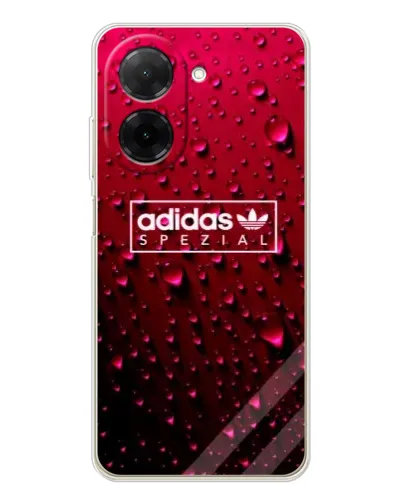 Чехол для Xiaomi Poco C71 с картинкой «Adidas Gold Marble»