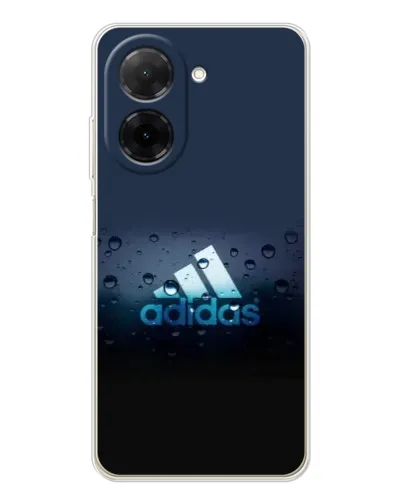 Чехол для Xiaomi Poco C71 с картинкой «Adidas Water Drops»