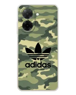 Чехол для Xiaomi Poco C71 с картинкой «Милитари стиль Adidas» Чехол для Xiaomi Poco C71 с картинкой «Милитари стиль Adidas»