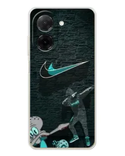Чохол для Xiaomi Poco C71 з картинкою «Спортивний арт Nike»