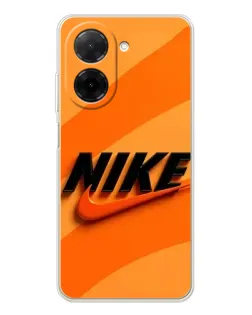 Чохол для Xiaomi Poco C71 з картинкою «Помаранчевий драйв Nike»