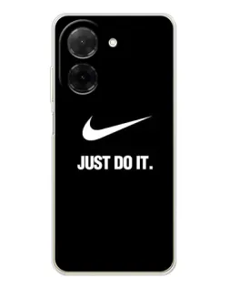 Чохол для Xiaomi Poco C71 з картинкою «Класичний принт Nike»