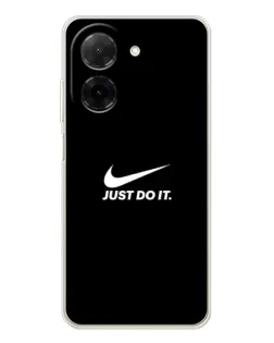 Чохол для Xiaomi Poco C71 з картинкою «Мінімалізм від Nike»