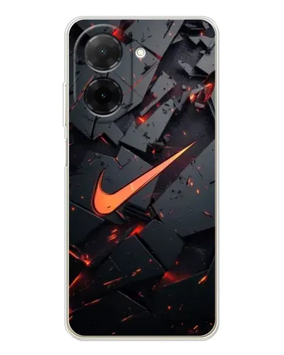 Чохол для Xiaomi Poco C71 з картинкою «Nike — ефект розломів» Чохол для Xiaomi Poco C71 з картинкою «Nike — ефект розломів»