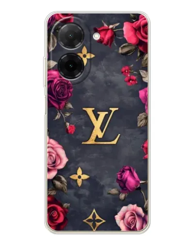 Чохол для Xiaomi Poco C71 з картинкою «Квітковий Louis Vuitton» Чохол для Xiaomi Poco C71 з картинкою «Квітковий Louis Vuitton»