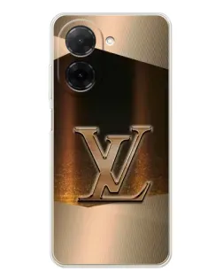 Чехол для Xiaomi Poco C71 с картинкой «LV — золотое сияние» Чехол для Xiaomi Poco C71 с картинкой «LV — золотое сияние»