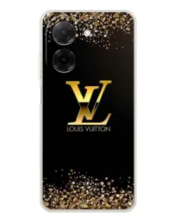 Чехол для Xiaomi Poco C71 с картинкой «LV — золотые искры» Чехол для Xiaomi Poco C71 с картинкой «LV — золотые искры»