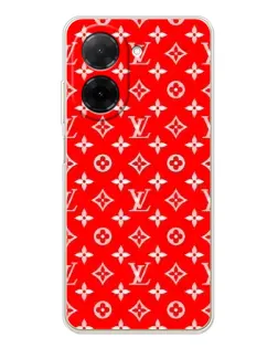 Чехол для Xiaomi Poco C71 с картинкой «Яркий паттерн LV» Чехол для Xiaomi Poco C71 с картинкой «Яркий паттерн LV»