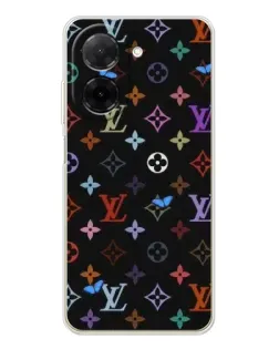 Чохол для Xiaomi Poco C71 з картинкою «Кольорова монограма LV»