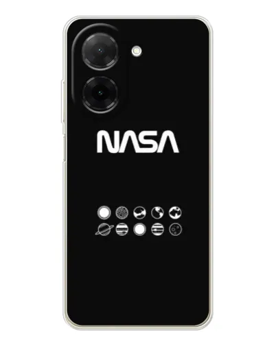 Чохол для Xiaomi Poco C71 з картинкою «NASA — технічний принт» Чохол для Xiaomi Poco C71 з картинкою «NASA — технічний принт»