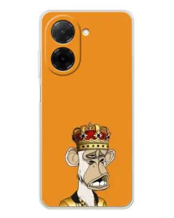 Чохол для Xiaomi Poco C71 з картинкою «Золота мавпа Bored Ape»