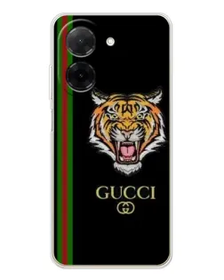 Чохол для Xiaomi Poco C71 з картинкою «Тигр Gucci»