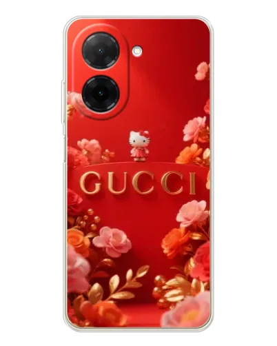 Чохол для Xiaomi Poco C71 з картинкою «Gucci — золотий сад»