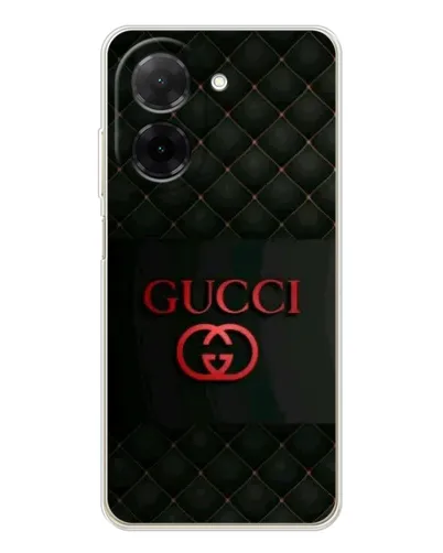 Чохол для Xiaomi Poco C71 з картинкою «Gucci — стьобаний чорний»