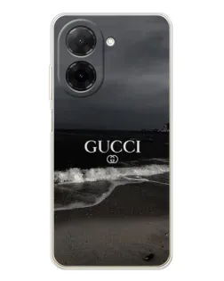 Чохол для Xiaomi Poco C71 з картинкою «Gucci — морський прибій»