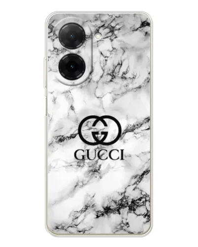 Чохол для Xiaomi Poco C71 з картинкою «Gucci — мармуровий шик»