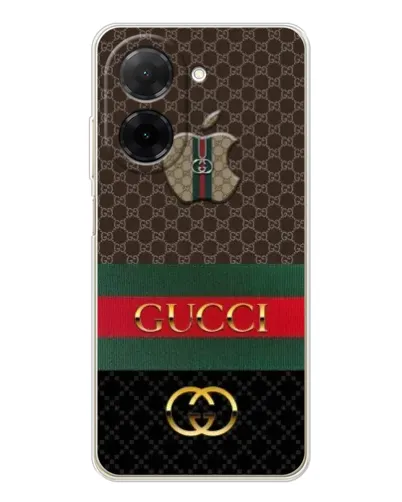 Чохол для Xiaomi Poco C71 з картинкою «Gucci — брендований десерт»