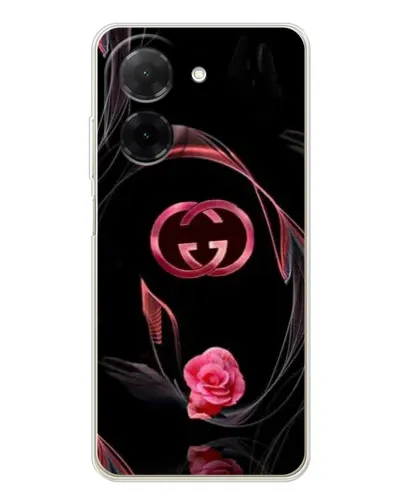 Чохол для Xiaomi Poco C71 з картинкою «Gucci — неонова троянда»