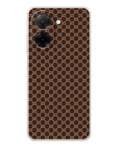Чехол для Xiaomi Poco C71 с картинкой «Gucci — шоколадная сетка» Чехол для Xiaomi Poco C71 с картинкой «Gucci — шоколадная сетка»