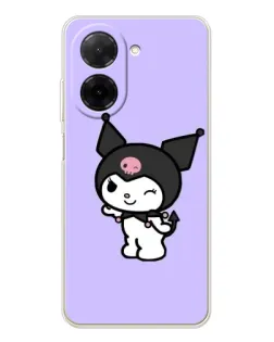 Чехол для Xiaomi Poco C71 с картинкой «Классическая Kuromi» Чехол для Xiaomi Poco C71 с картинкой «Классическая Kuromi»