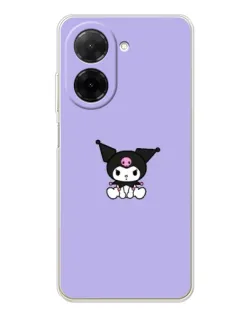 Чехол для Xiaomi Poco C71 с картинкой «Kuromi — фиолетовый минимализм» Чехол для Xiaomi Poco C71 с картинкой «Kuromi — фиолетовый минимализм»