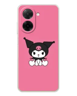 Чехол для Xiaomi Poco C71 с картинкой «Хмурая Kuromi» Чехол для Xiaomi Poco C71 с картинкой «Хмурая Kuromi»
