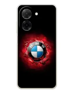 Чохол для Xiaomi Poco C71 з картинкою «Логотип BMW — спалах» Чохол для Xiaomi Poco C71 з картинкою «Логотип BMW — спалах»