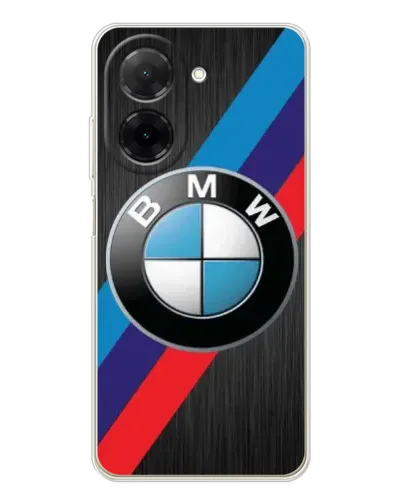 Чехол для Xiaomi Poco C71 с картинкой «BMW M-stripes стиль»