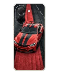 Чохол для Xiaomi Poco C71 з картинкою «BMW на червоній доріжці» Чохол для Xiaomi Poco C71 з картинкою «BMW на червоній доріжці»