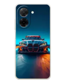 Чохол для Xiaomi Poco C71 з картинкою «BMW — вогні неону» Чохол для Xiaomi Poco C71 з картинкою «BMW — вогні неону»