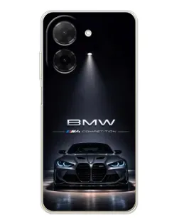 Чохол для Xiaomi Poco C71 з картинкою «BMW крізь нічне місто» Чохол для Xiaomi Poco C71 з картинкою «BMW крізь нічне місто»