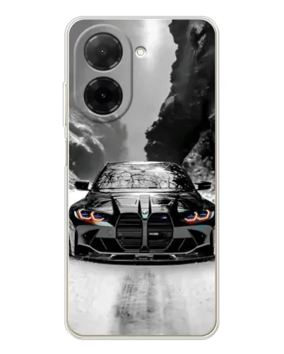 Чехол для Xiaomi Poco C71 с картинкой «BMW — акварельный дрифт» Чехол для Xiaomi Poco C71 с картинкой «BMW — акварельный дрифт»