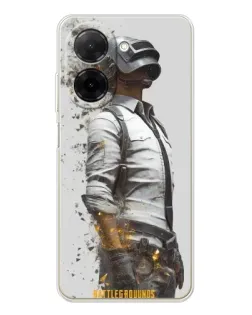 Чехол для Xiaomi Poco C71 с картинкой «PUBG — боец в пыли» Чехол для Xiaomi Poco C71 с картинкой «PUBG — боец в пыли»