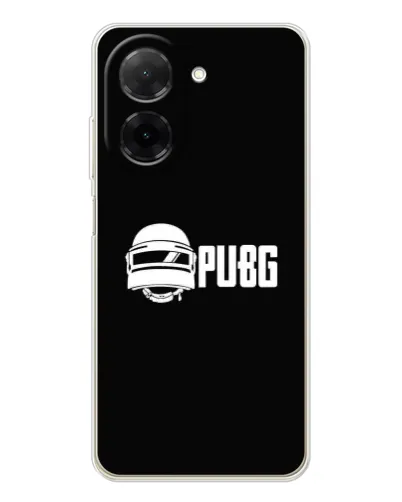 Чехол для Xiaomi Poco C71 с картинкой «PUBG — классический лого» Чехол для Xiaomi Poco C71 с картинкой «PUBG — классический лого»