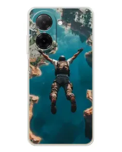 Чехол для Xiaomi Poco C71 с картинкой «PUBG — свободное падение» Чехол для Xiaomi Poco C71 с картинкой «PUBG — свободное падение»