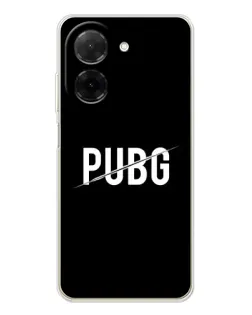 Чехол для Xiaomi Poco C71 с картинкой «PUBG — белый логотип» Чехол для Xiaomi Poco C71 с картинкой «PUBG — белый логотип»