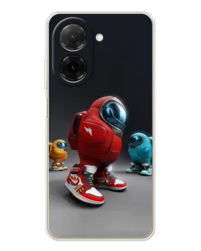 Чохол для Xiaomi Poco C71 з картинкою «Among Us — 3D стиль» Чохол для Xiaomi Poco C71 з картинкою «Among Us — 3D стиль»