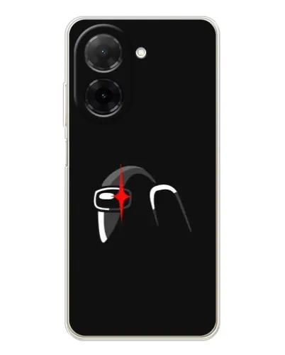 Чохол для Xiaomi Poco C71 з картинкою «Among Us шолом»