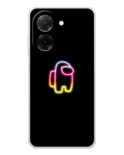 Чохол для Xiaomi Poco C71 з картинкою «Among Us градієнт»