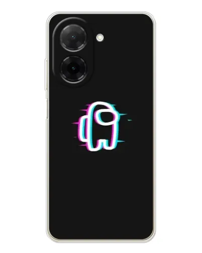 Чохол для Xiaomi Poco C71 з картинкою «Among Us неон»