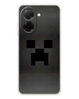 Чохол для Xiaomi Poco C71 з картинкою «Чорний кріпер градієнт»