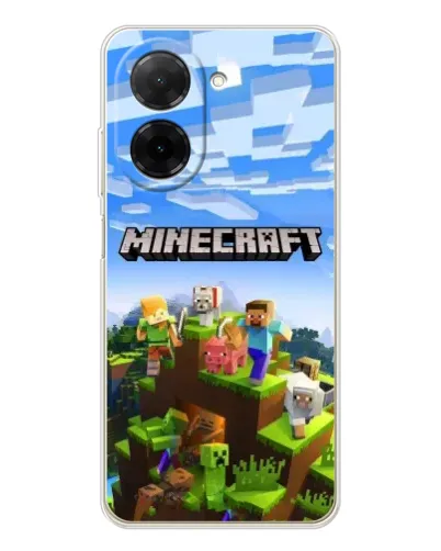 Чохол для Xiaomi Poco C71 з картинкою «Minecraft класичний світ» Чохол для Xiaomi Poco C71 з картинкою «Minecraft класичний світ»