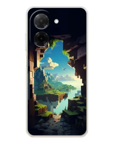Чохол для Xiaomi Poco C71 з картинкою «Вид з печери» Чохол для Xiaomi Poco C71 з картинкою «Вид з печери»