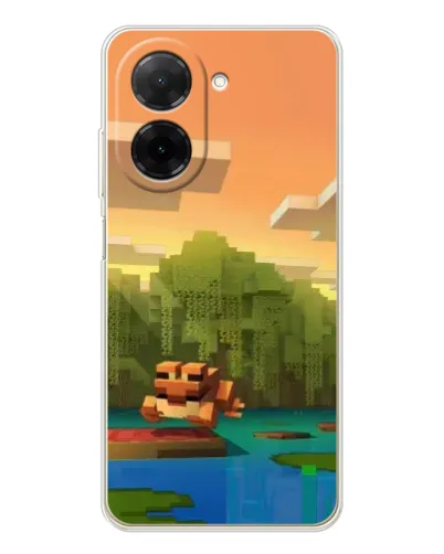 Чохол для Xiaomi Poco C71 з картинкою «Майнкрафт захід сонця» Чохол для Xiaomi Poco C71 з картинкою «Майнкрафт захід сонця»