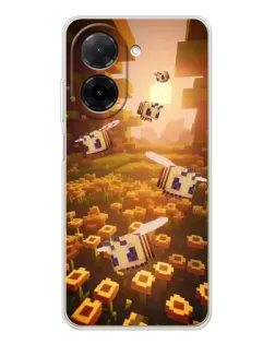 Чохол для Xiaomi Poco C71 з картинкою «Поле соняшників»