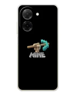 Чохол для Xiaomi Poco C71 з картинкою «Алмазне кайло»